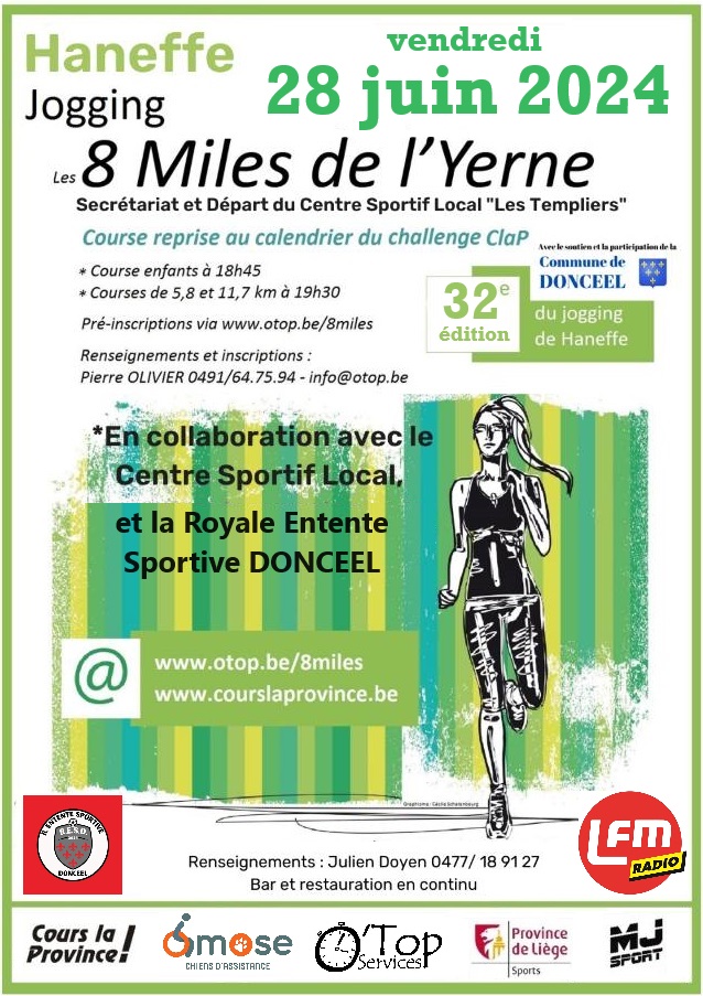 Flyer de la course