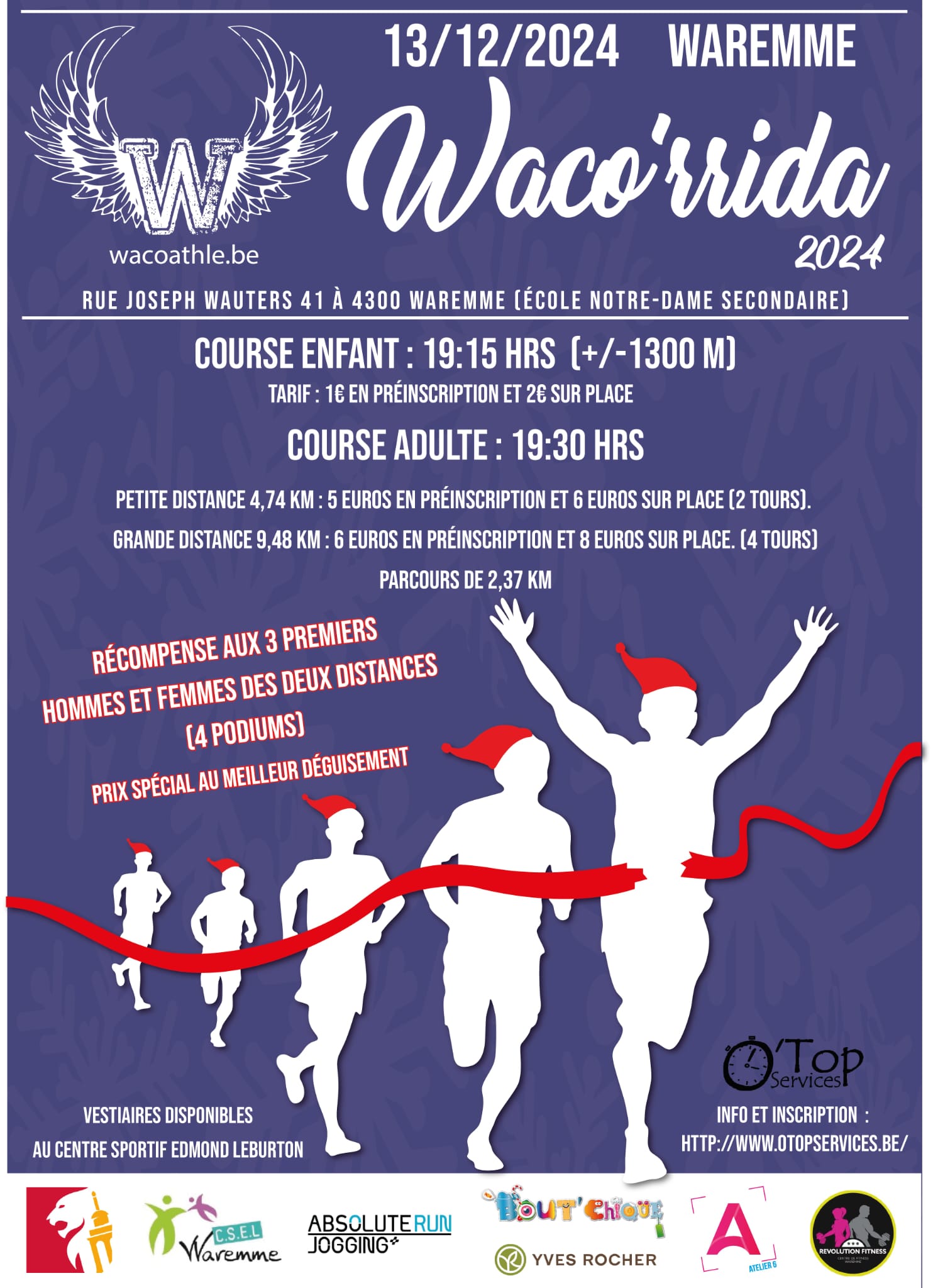 Flyer de la course