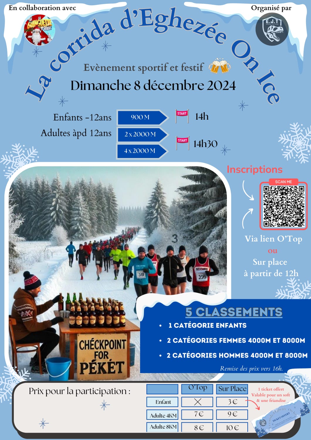 Flyer de la course