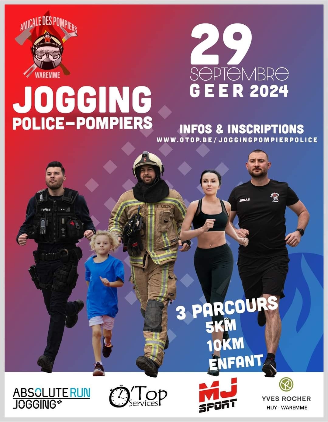 Flyer de la course